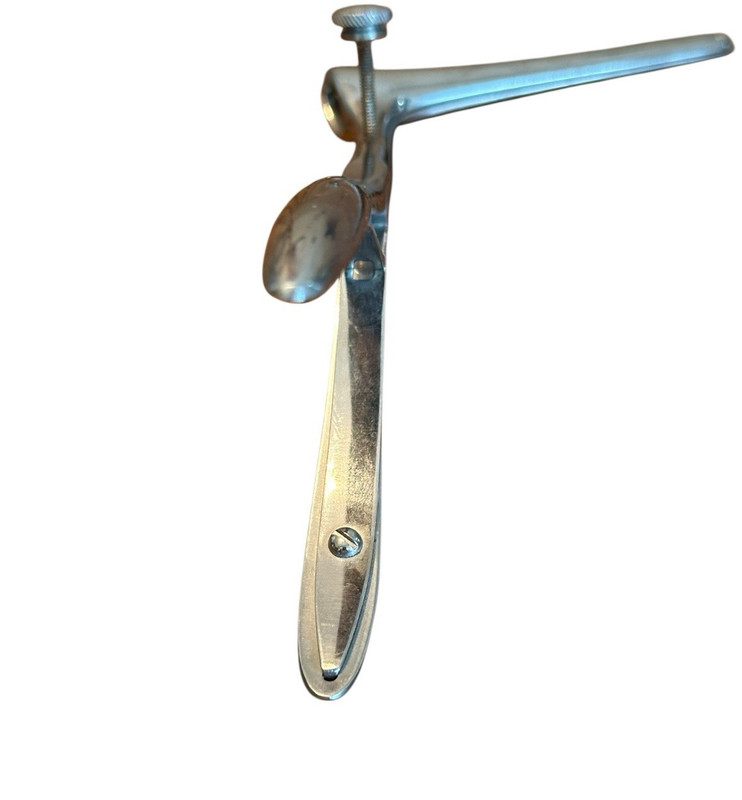 Vintage Stainless Steel Vaginal Rectal Speculum Medical Instrument Gynecology gallery