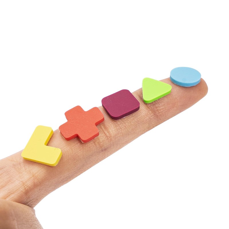 Bump Dots for Visually Impaired 200 Pcs Combo Pack(Yellow&Red&Blue&Purple&Gre... gallery
