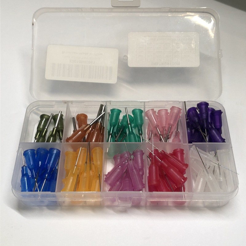 Brostown Industrial Liquid Dispenser Needles 1/2″ Blunt Tip Luer Lock 96 Units