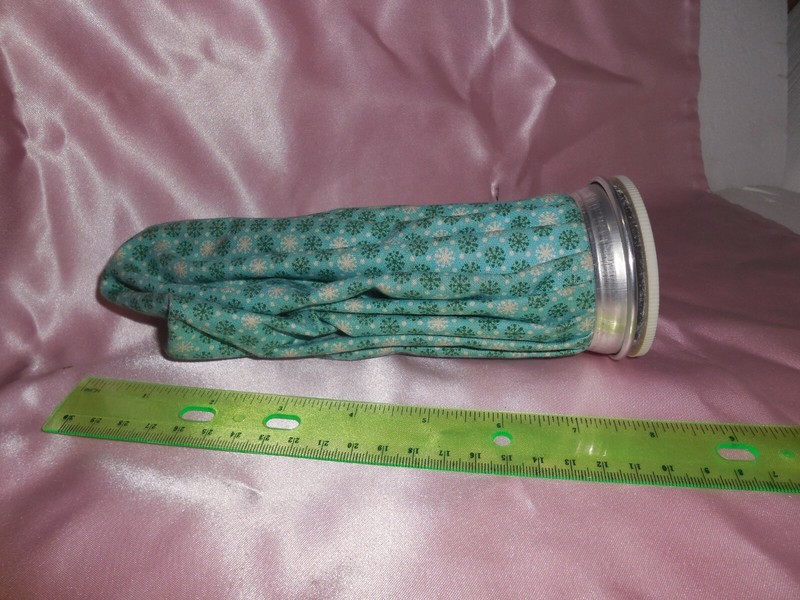 WALGREENS Vintage Ice Cap Rubberized Fabric Ice Pack Wide Opening gallery