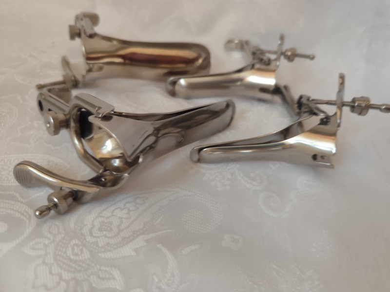 Set of 4 Vintage Speculums - Adult Novelty / BDSM Fetish Collectible – Pre-Owned gallery