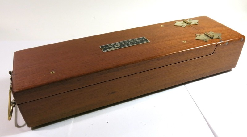 Antique Solid Mahogany Princo Sphygmomanometer Patent 1923 Repurposed Box gallery