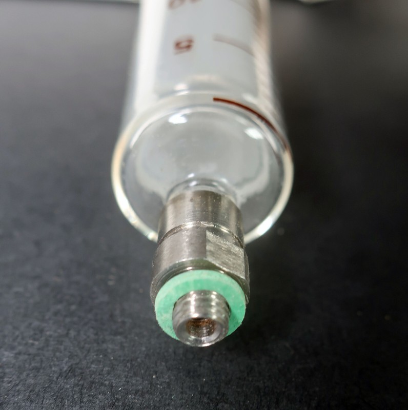 SEP Co Glass Syringe 70357 20cc Luer Lock ~ Medical Vintage Scientific Equipment gallery