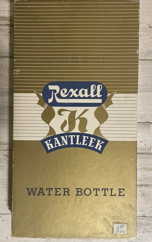 Vintage Rexall Kantleek Water Bottle 2 Qt. Capacity - No Straw gallery