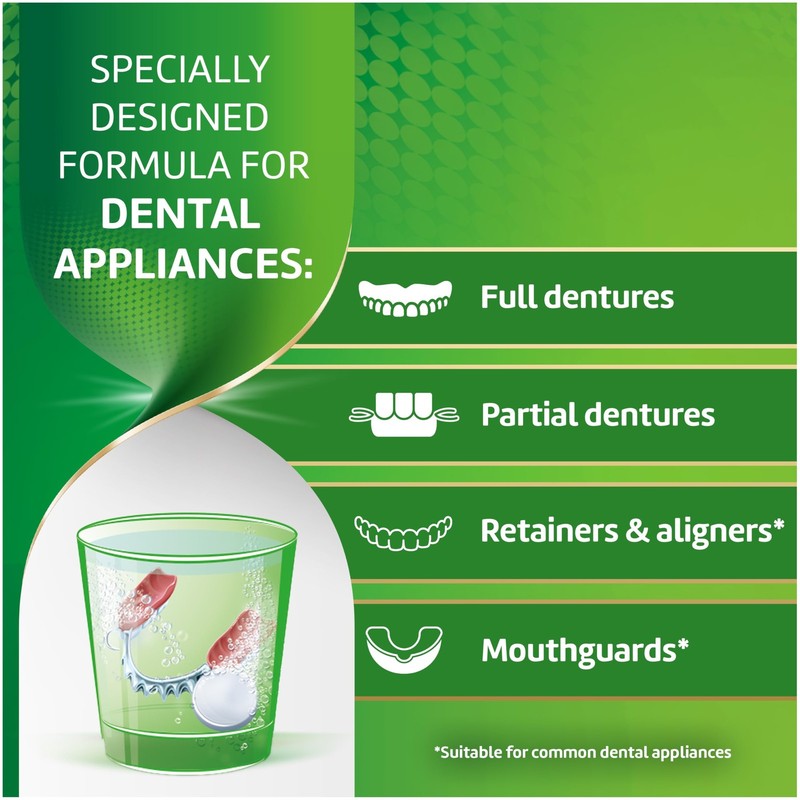 Polident 3 Minute Antibacterial Dental Appliance 60 Count (Pack of 1) gallery