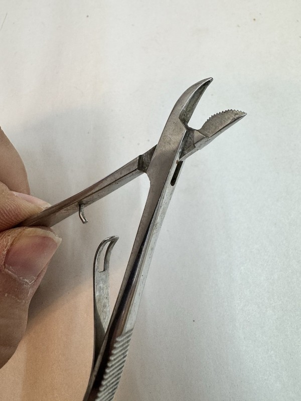 VTG MD-USN Sklar ENT Nasal Septum Dressing Forceps Surgical Dental Tool gallery