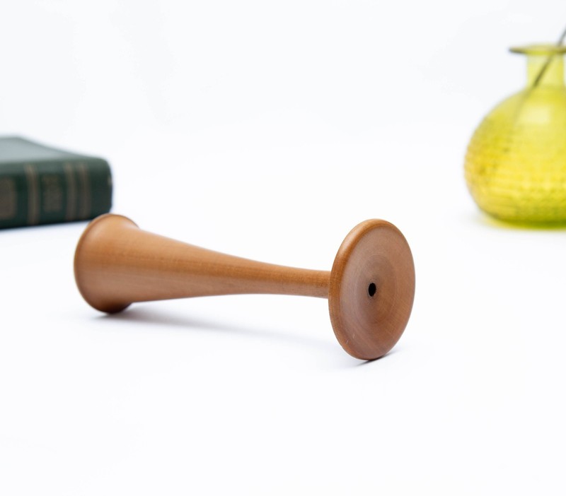 Vintage Wooden Pinard Stethoscope circa Mid-20th Century Obstetric Fetal Horn gallery
