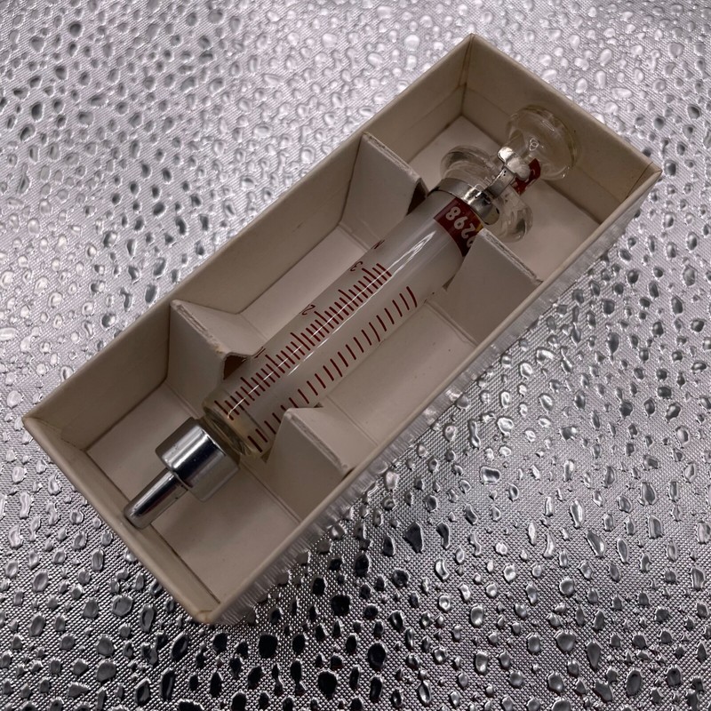 Vintage Aloe Precision Hypodermic Syringe - A704A 2CC USA ALOE COMPANY gallery
