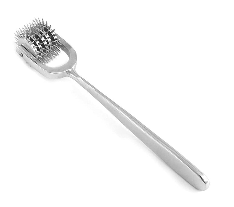 OdontoMed2011 Rotating Spur Wartenberg Pinwheel Five Head 5 5 Head, Silver