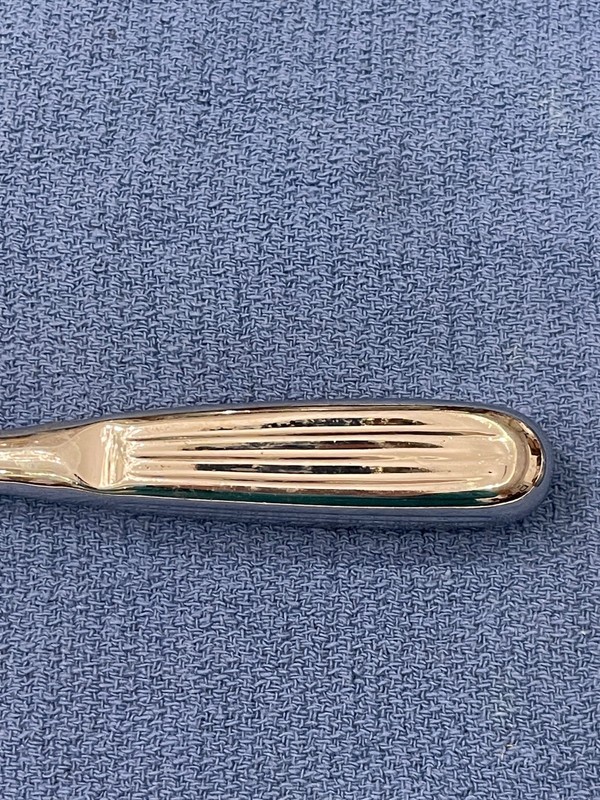 Vintage Medical Instrument Stainless Steel Bone Curette gallery