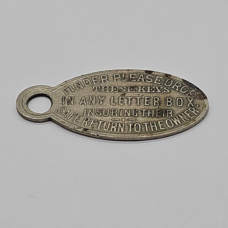VINTAGE United Medical Service NY "If Found Return" Keychain Accessory RARE gallery