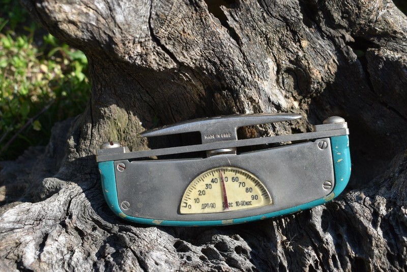 RARE Authentic Medical Dynamometer, Vintage USSR Mechanical Dynamometer, DRP-90 gallery