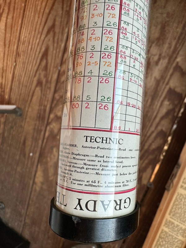 Vintage Antique GRADY TECHNOMETER X-Ray Technic Calculator— VERY RARE! gallery