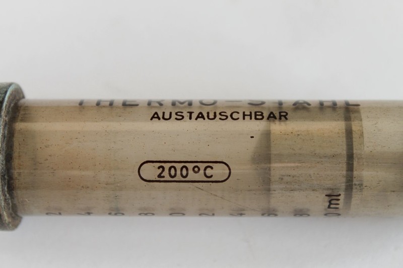 WWII Antique German Injecta Steinach Syringe 1940`s gallery