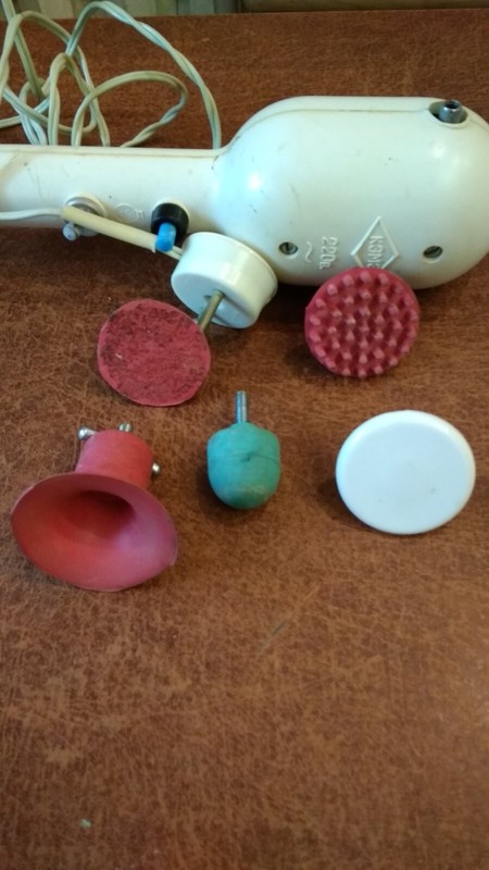 Vintage Soviet vibratory massager. Vibrator. Rare thing. Works. 2 speeds. USSR gallery