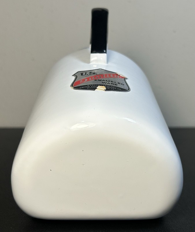 Vintage United States Stamping Company Porcelain Enamelware Hospital Urinal gallery