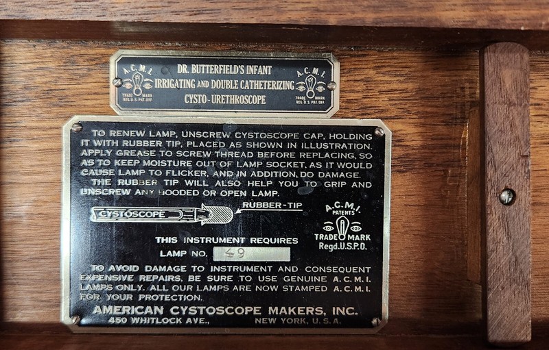 Vintage WAPPLER American Cystoscope Makers Cysto- Urethroscope gallery
