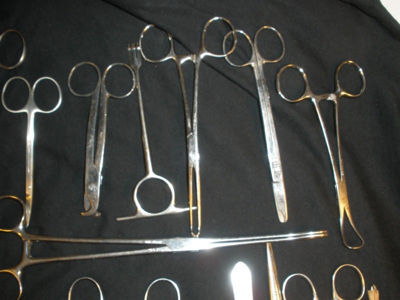 16 INSTRUMENTS STAINLESS STEEL MANY MADE IN GERMANY gallery