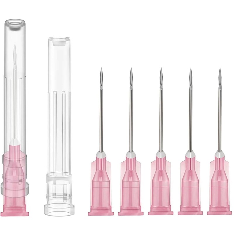 18Gauge Dispensing Needle 1″ – Luer Lock Syringe Needle, Pack of 100 FAST SHIP