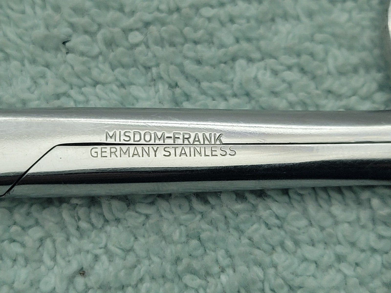 Vintage Misdom-Frank Stainless Steel Medical Scissors Germany gallery