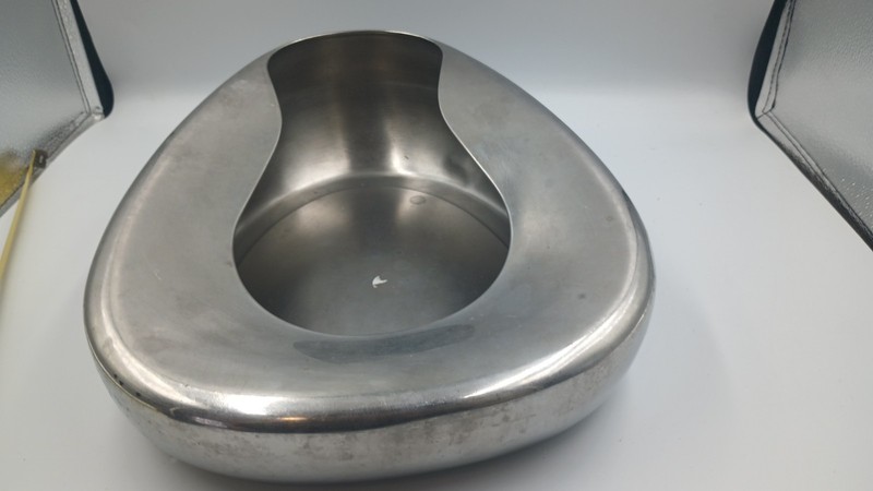 Vollrath Stainless Steel Ware Bedpan Urinal 8901 Vintage gallery