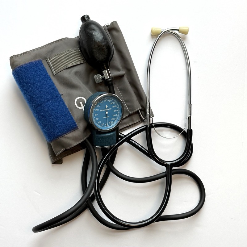 Vintage SunMark Sphygmomanometer Blood Pressure Cuff Stethoscope