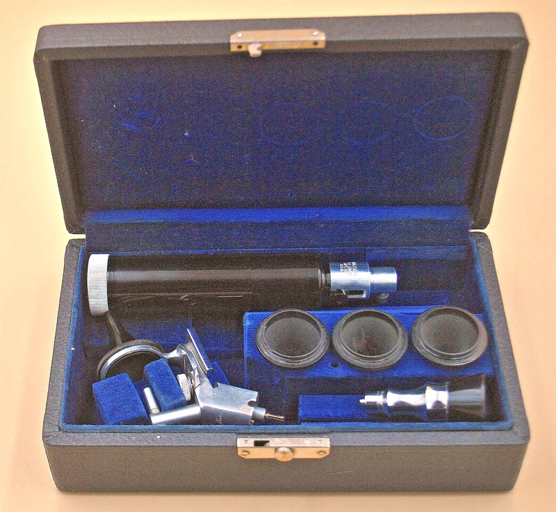 Bausch & Lomb Otoscope Eye & Ear Scope Tool with Case Medical