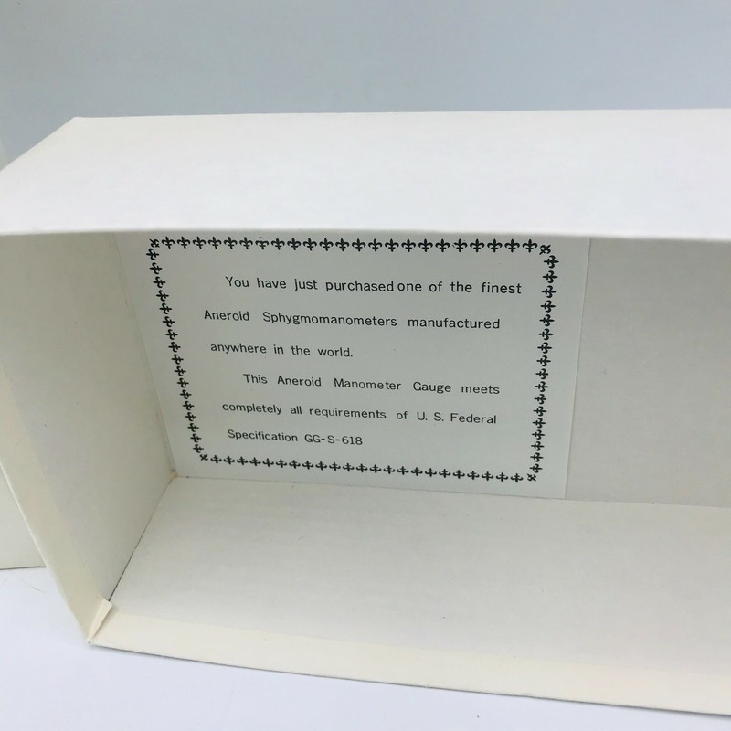 Vintage New Stethescope Accucare 9518 Aneroid Sphygmomanometer Japan Box gallery