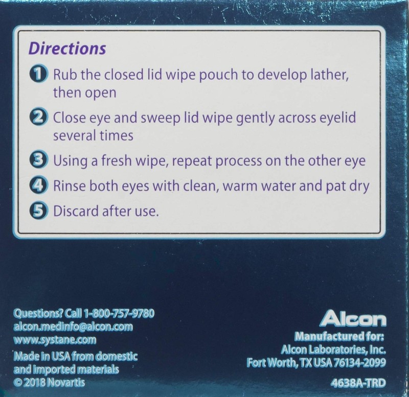 Eyelid Cleansing Wipes 30 Count Pack of 3 Lid Hygiene Pads gallery