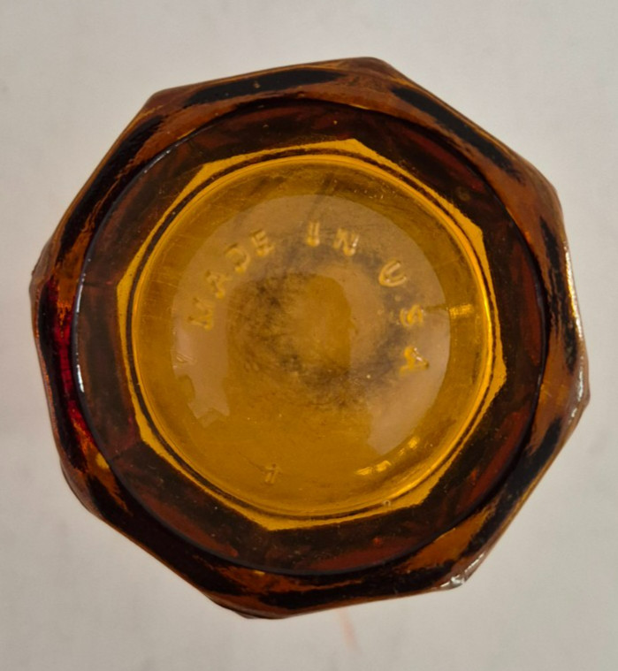 Vtg Rexall Drugstore Defender Throat & Nasal Amber Glass Bottle Atomizer Empty gallery