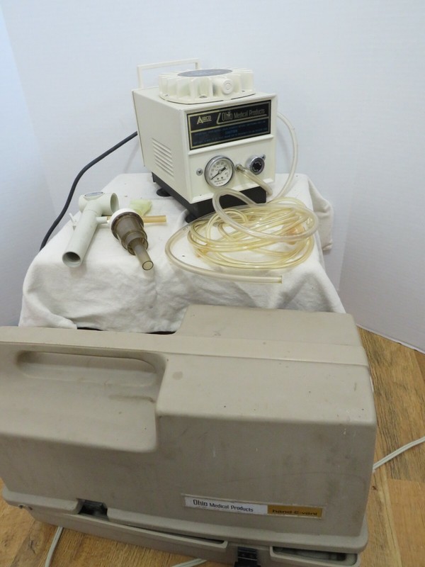 Vintage Medical Air Compressor Hand E Vent Airco Ohio