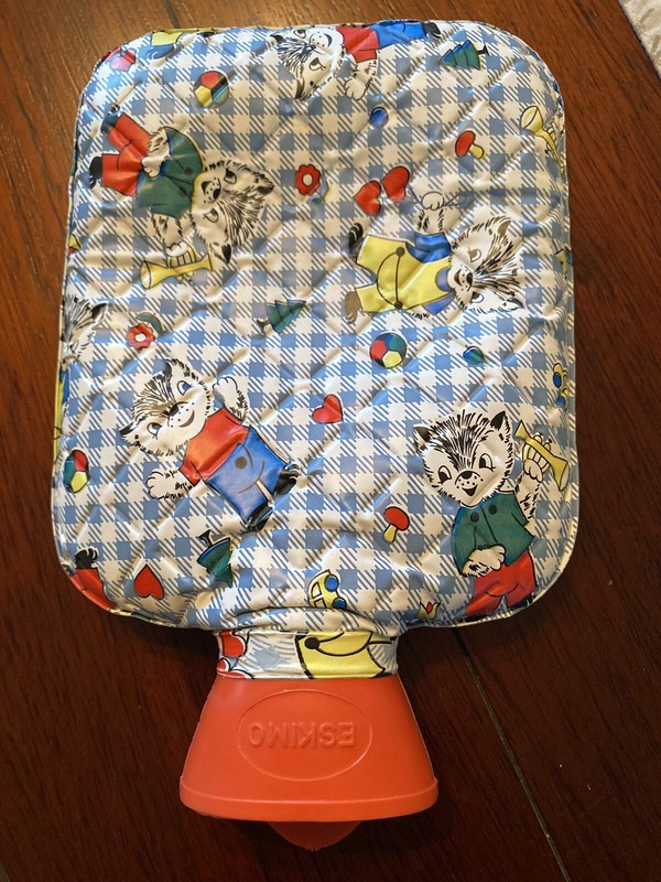 Vintage Richard Scarry Children’s Eskimo Hot Water Bottle Movie Prop Rare