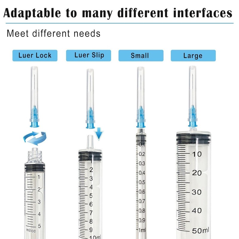 100pcs 23 gauge 1 inch Needles Luer Lock Industrial Lab Accessories, Measurin... gallery