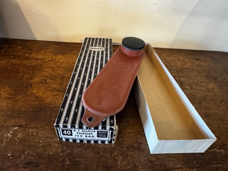 BF. Goodrich throat ice bag, original box. gallery