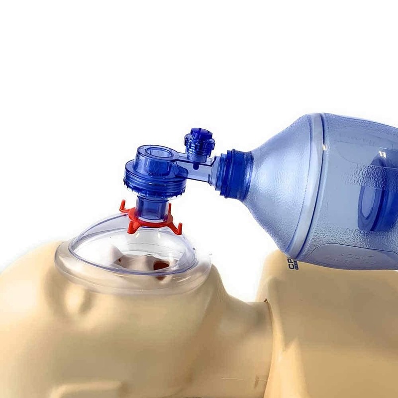 WNL Products 5000BVM Practi-Mask BVM CPR Training Includes 4 Adult/Child gallery
