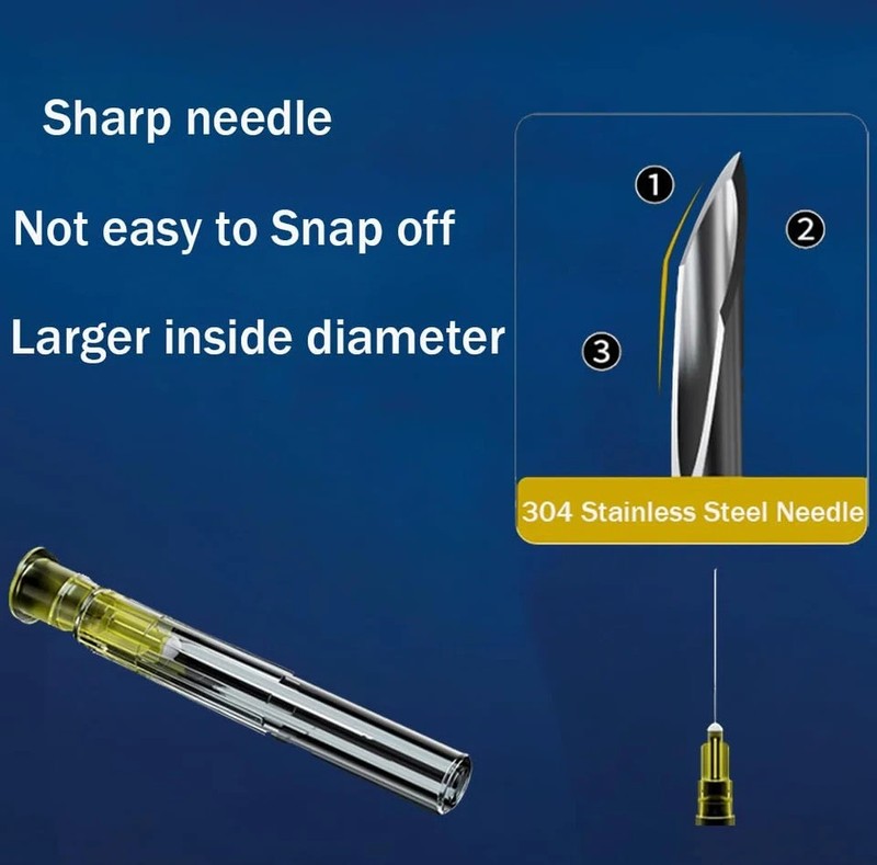 25G 1.5 Inch Needle, 25 Gauge Needles 1.5 Inch, Hypodermic Needles，（100Pack）25G gallery