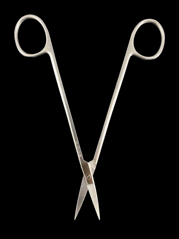Hu-Friedy S1 Germany Stainless Steel 035A1 Surgical Scissors Curved Dental EX/NM gallery