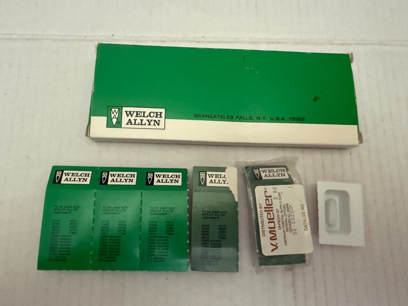 Vintage Medical Equipment Welch Allyn Number 00200 Replacement Lamp Bulbs gallery