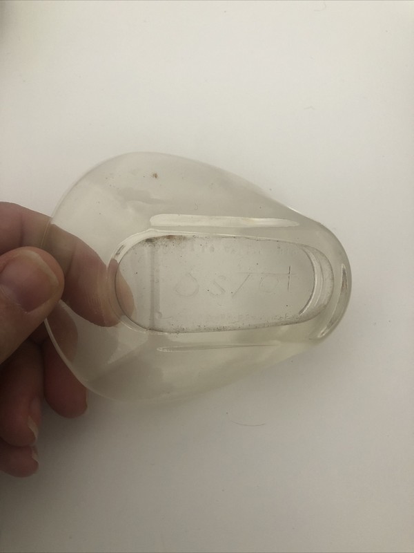 VINTAGE ADVERTISING ASHTRAY JONES METAL PRODUCTS GLASS BEDPAN WEST LAFAYETTE, OH gallery