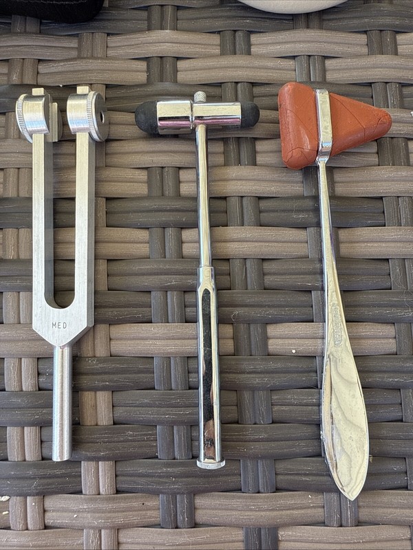 Lot of Antique Medical Instruments Chiropractor Doctors Equipment