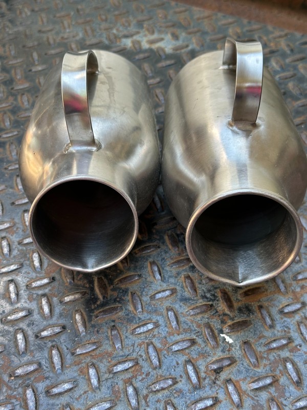 Vintage Vollrath & Polar Ware Stainless Steel Male Urinals, Set of 2 gallery