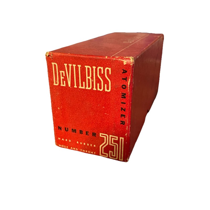 DeVilbiss Vintage Atomizer Number 251 Nose &Throat With Box