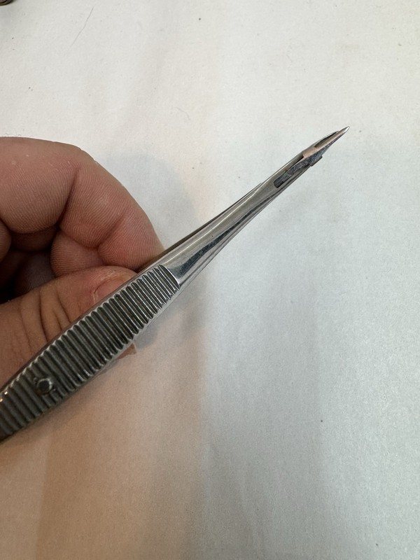 VTG MD-USN Sklar ENT Nasal Septum Dressing Forceps Surgical Dental Tool gallery