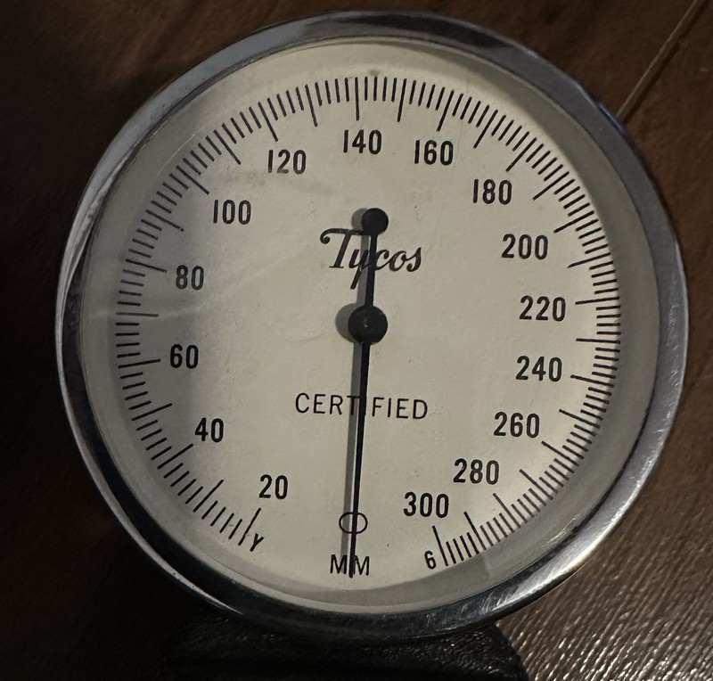 VTG Tycos Taylor Instrument Co. Blood Pressure Sphygmomanometer w/ Cowhide Case gallery