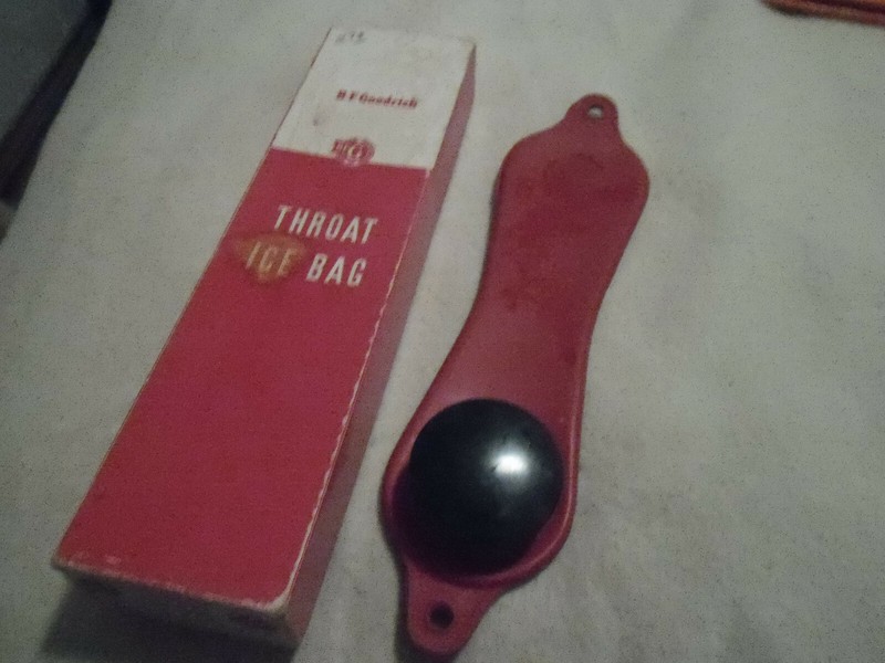 Vintage B F GOODRICH Throat Ice Bag w Original Box gallery