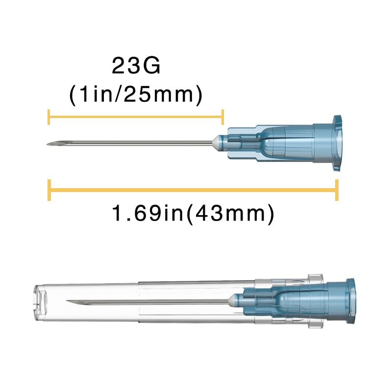 23 Gauge 1 Inch Needle(100 Pack), Luer Lock Industrial Accessories Needles,Indiv gallery