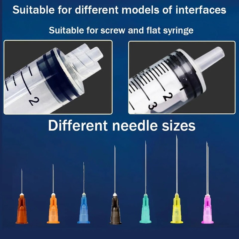 25G 1.5 Inch Needle, 25 Gauge Needles 1.5 Inch, Hypodermic Needles，（100Pack）25G gallery