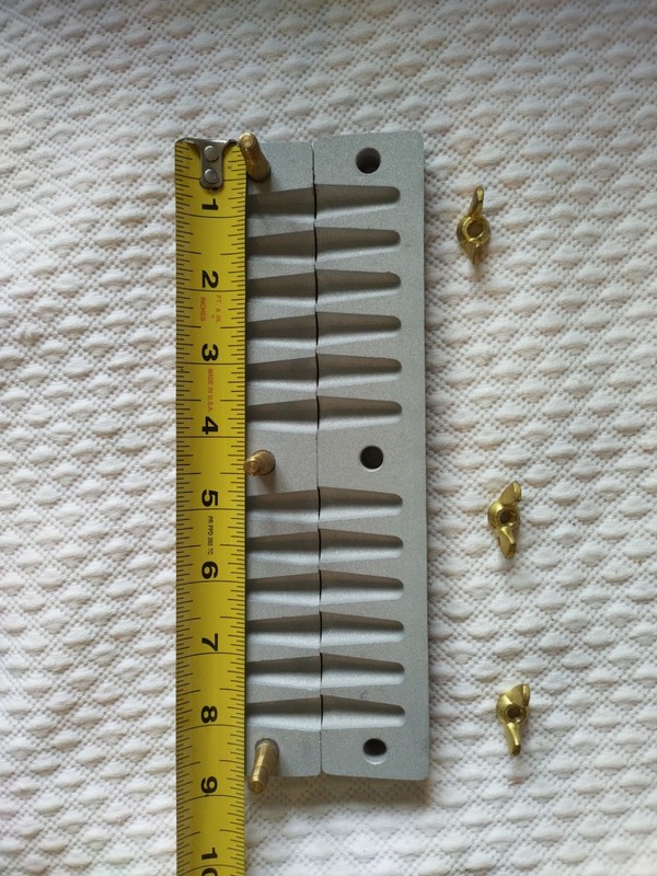 Vintage Armstrong Suppository Mold 12 Cavity Aluminum Alloy gallery