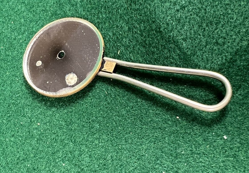 Vintage Doctor Surgeon Hand Held Mirror Reflector Ophthalmology Tool
