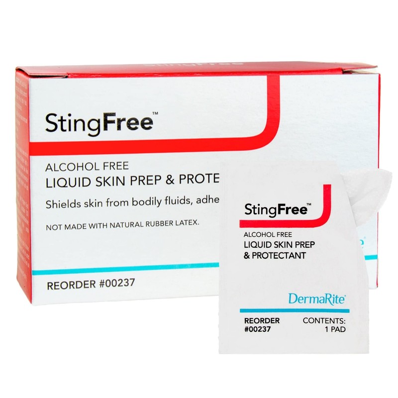 ‘s StingFree, Liquid Skin Prep & Shield – Alcohol-, Shields from Body Fluids,…